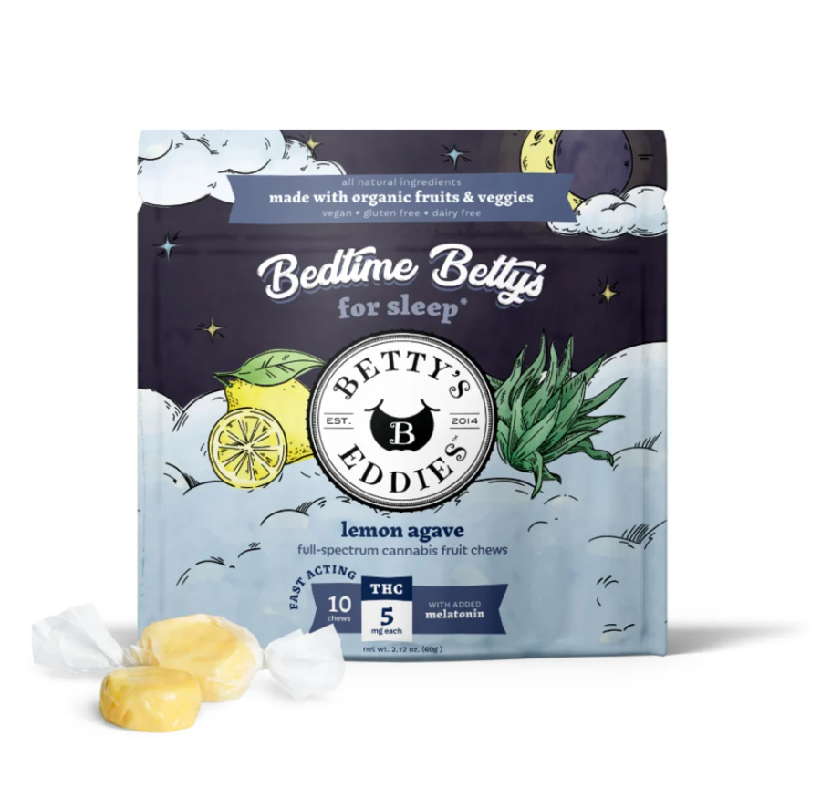 50mg Vegan Betty's Eddies Taffy - Bedtime