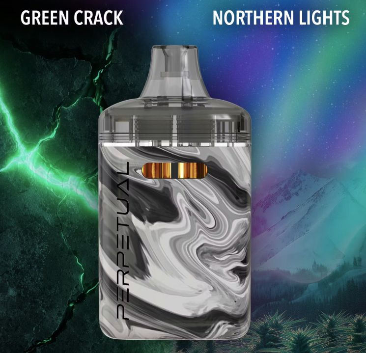 Green Crack & Northern Lights Dual Chamber Disposable