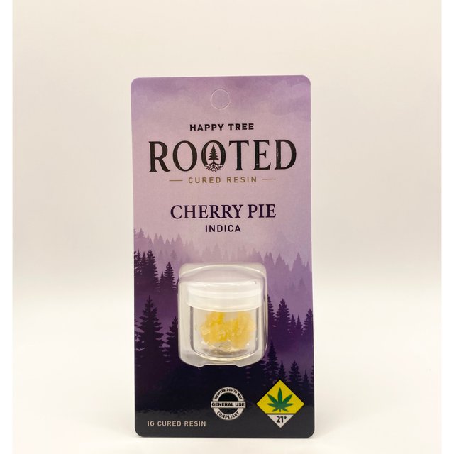 Rooted Cherry Pie (Indica) 1g Cured Resin Badder