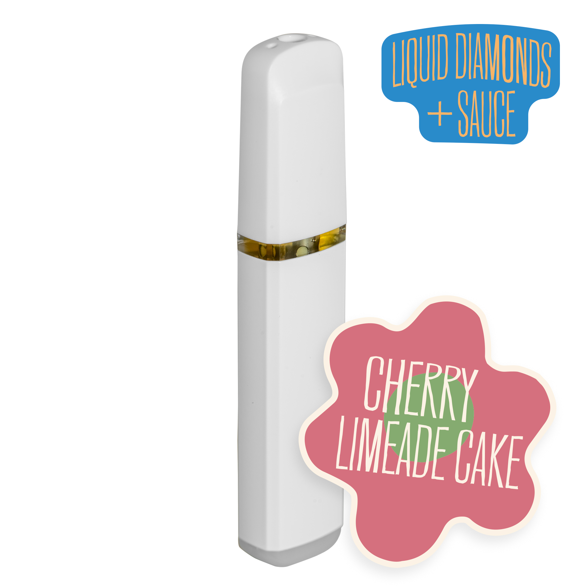 Cherry Limeade Cake Liquid Diamonds and Sauce Disposable | 2g