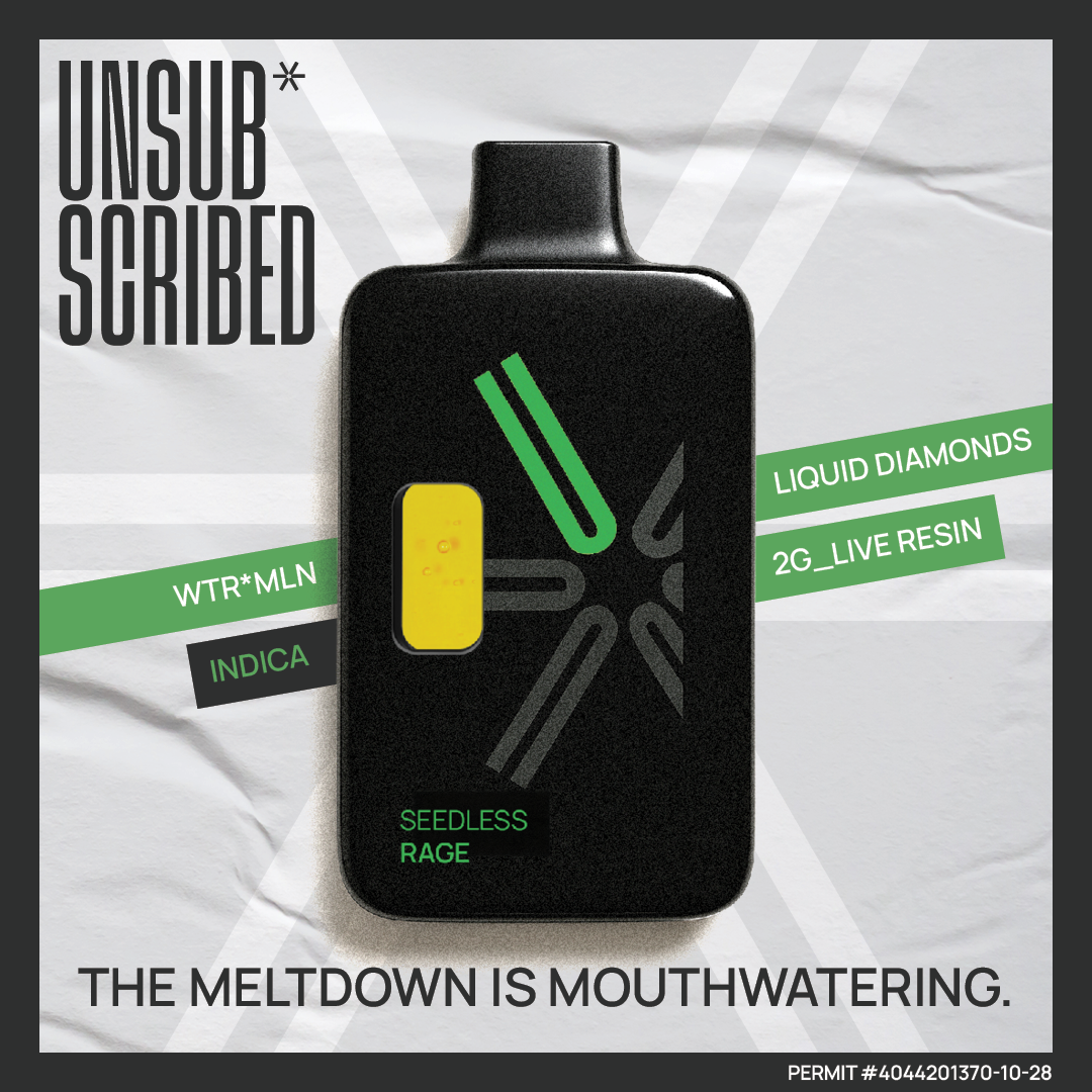 Seedless Rage | 2G Liquid Diamond & Live Resin | Disposable