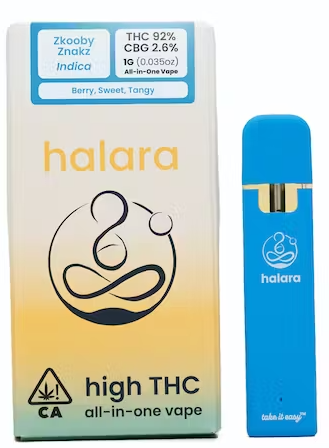 Halara high THC Zkooby Znakz All In One
