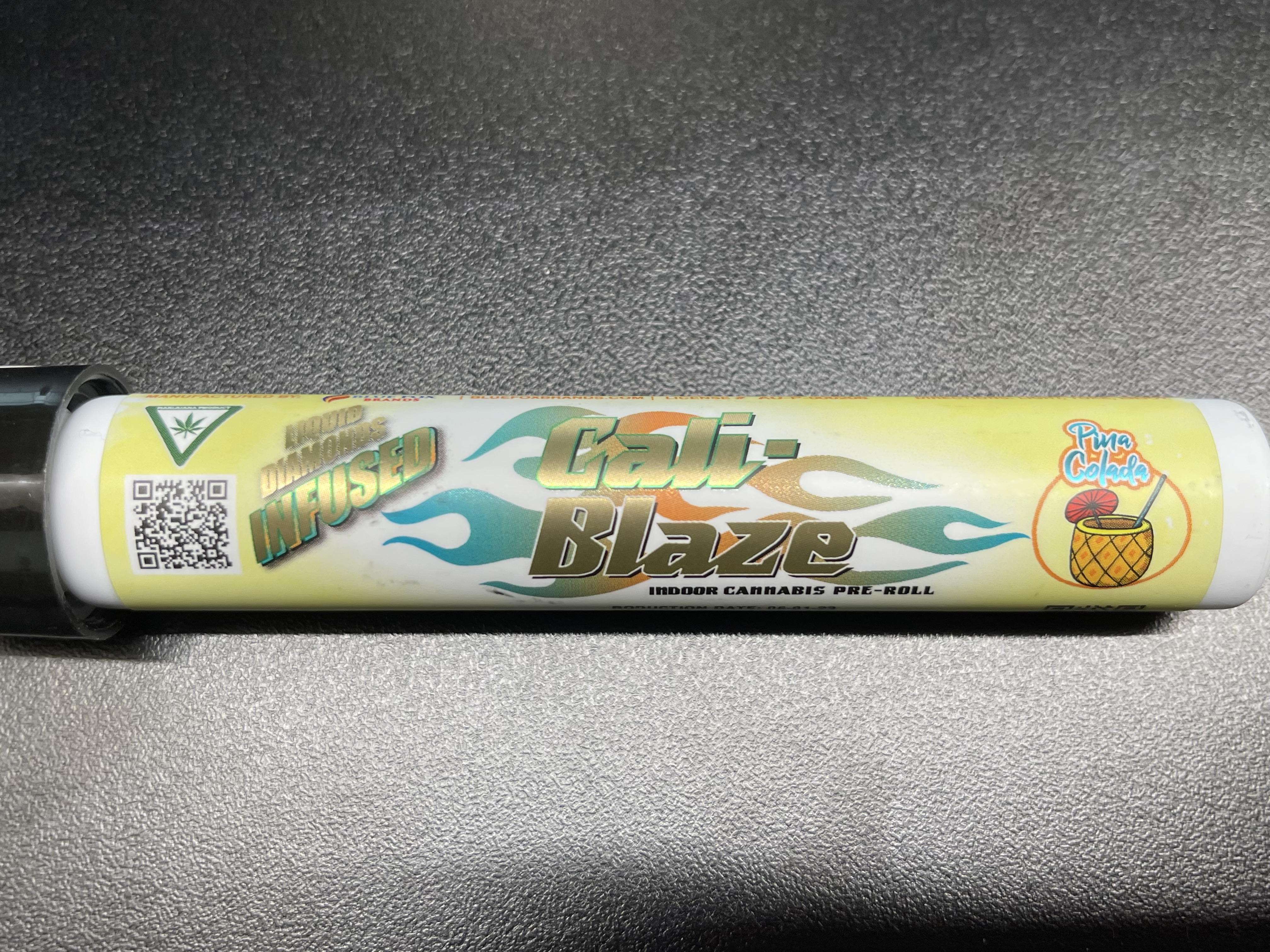 Cali-Blaze - Infused Pre-Roll - Pina Colada