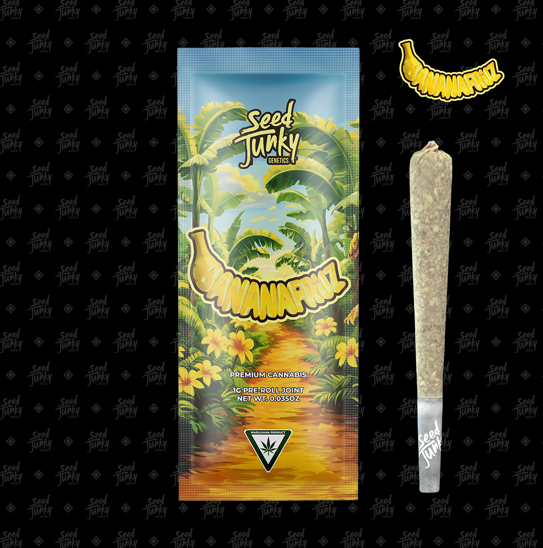 Seed Junky Pre-Roll 1g - Banana Fruz