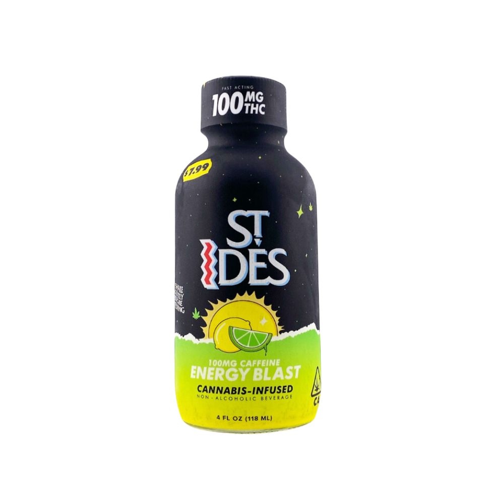 ST IDES - Energy Blast 1:1 THC:Caffeine (s) - 4oz/100mg/100mg