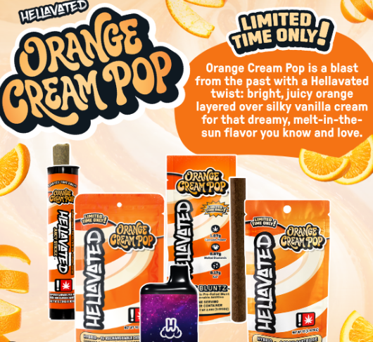 Juicy Stickz Orange Cream Pop