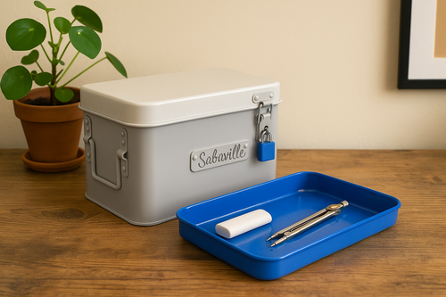 Sackville | Stash Lock Box | Grey