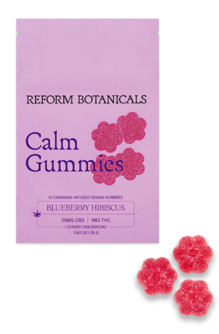 Gummies Calm Blueberry Hibiscus