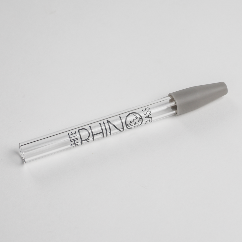 White Rhino Quartz Dab Straw