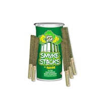 SMOKESTACKS INFUSED PRE-ROLL PACK KIWI KRAZE (H) [5PK] .5G