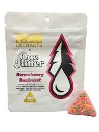 ONE HITTER | STRAWBERRY SUNBURTS | LIVE RESIN | GUMMIES | 200MG | REC
