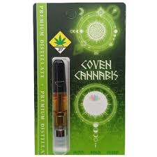 Sour Diesel Distillate Vape 1g Coven Cannabis CLEARANCE