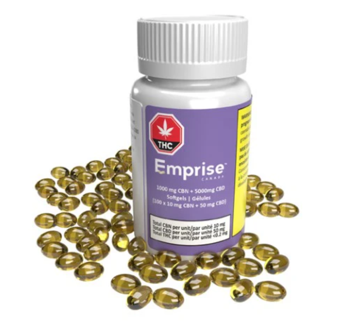 1000 MG CBN + 5000MG CBD SOFTGELS