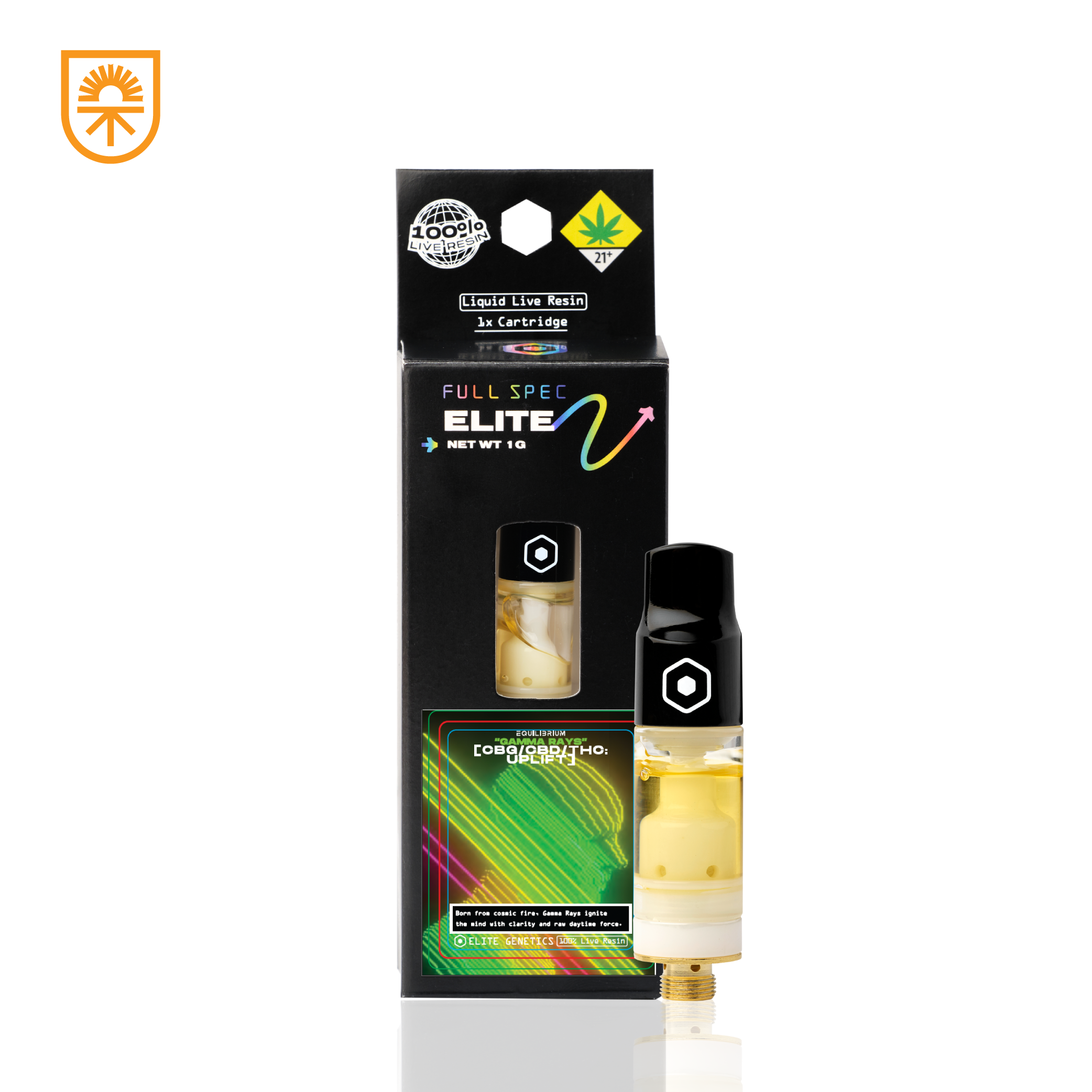 Gamma Rays - Elite Equilibrium Cartridge - 1g