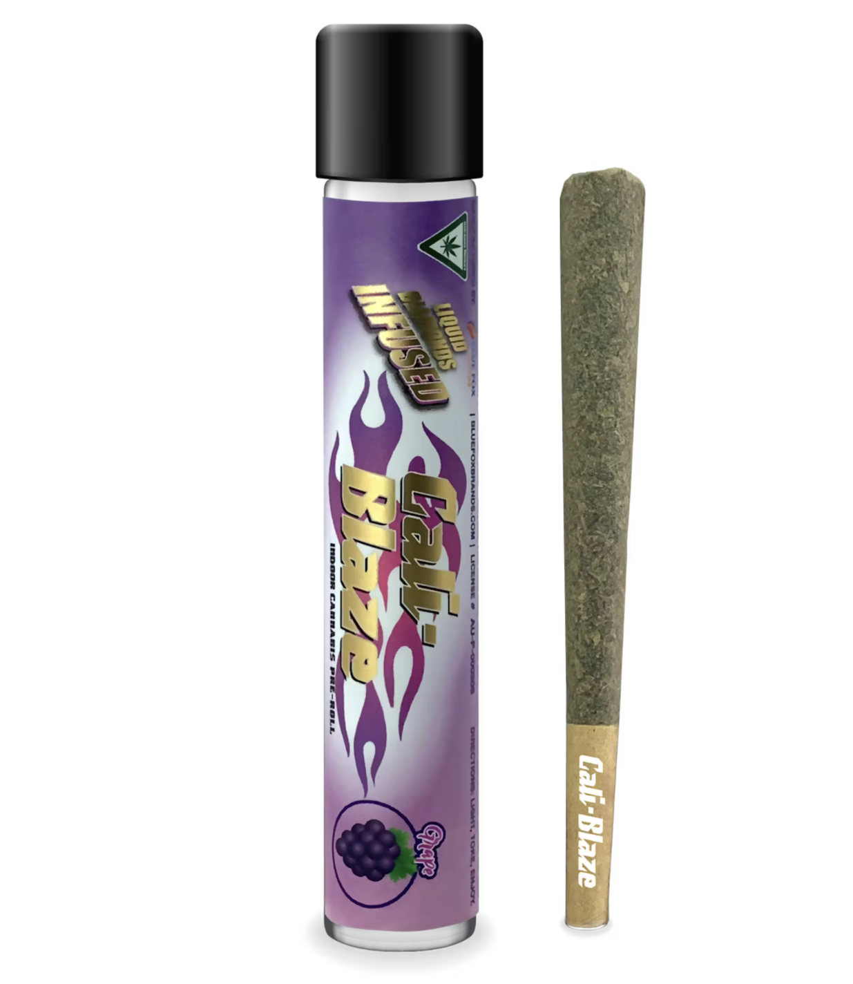 Grape Liquid Diamonds Infused Pre-Roll  | 1.2g
