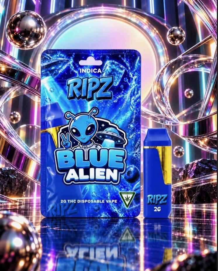RIPZ | 2G Disposable | Blue Alien