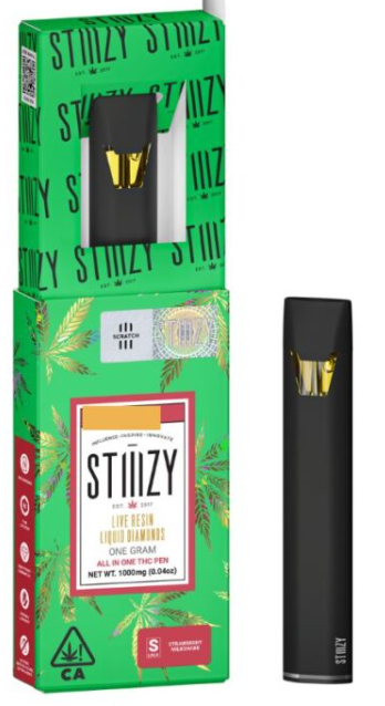Stiiizy - Strawberry Milkshake - 1g LQD Disposable
