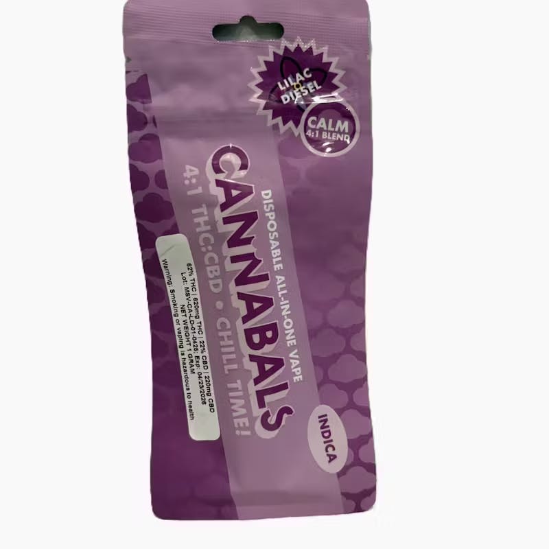 Cannabals | Lilac Diesel | 1g AIO | Calm