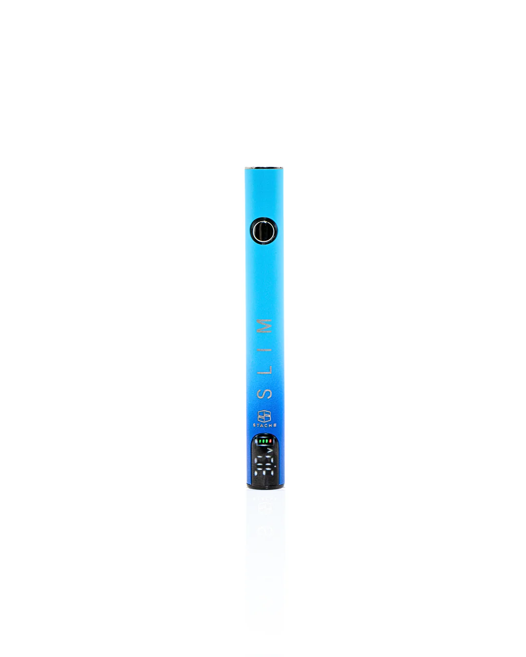 Slim Digital Battery Faded Light/dark Blue