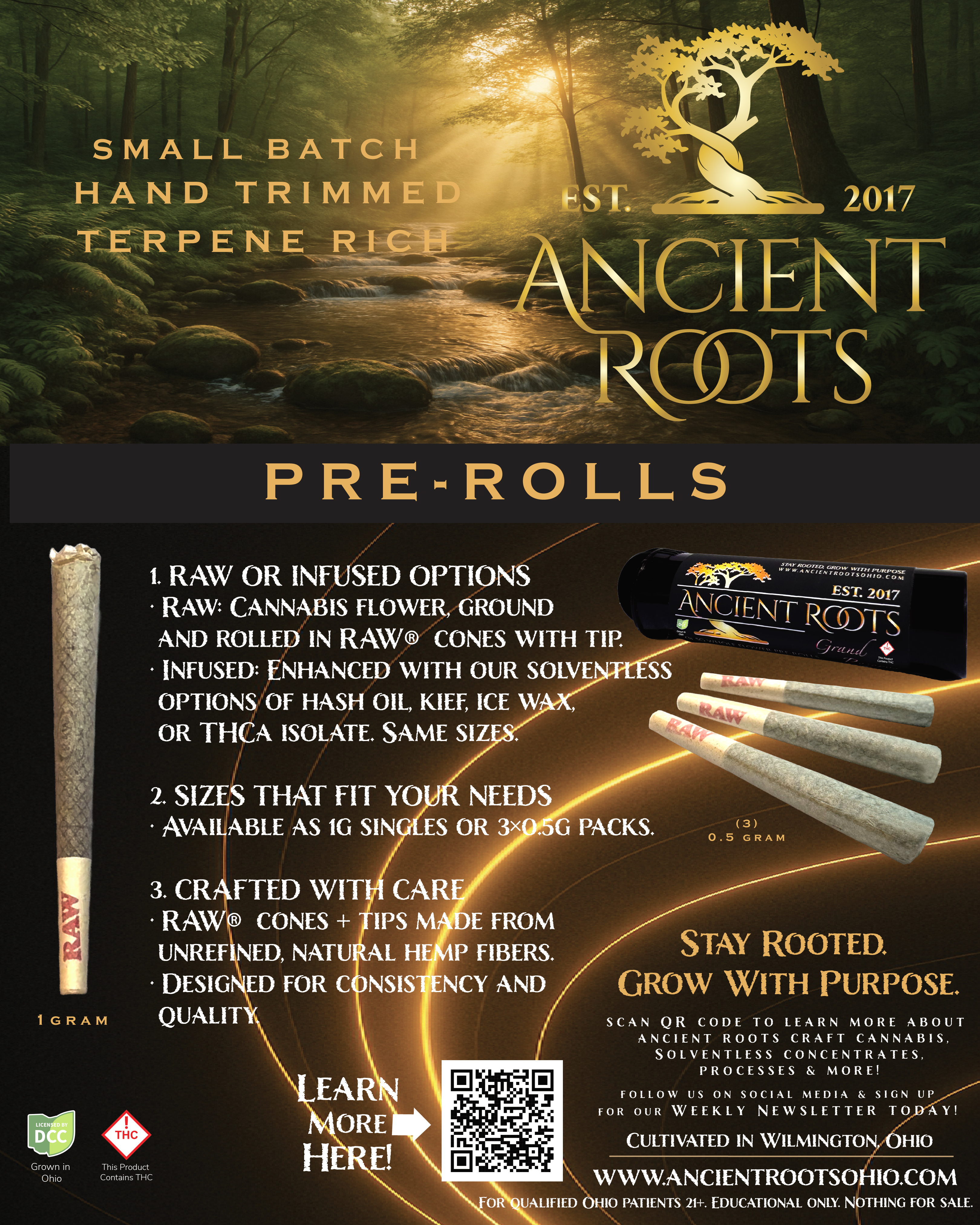 Cap Junk Infused Pre Roll Pack (0.5g/3 Pk)