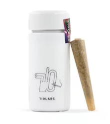 710 Labs LMNO-Z + Sour Taffy #20 F x 0.5gH Infused Joint 2g