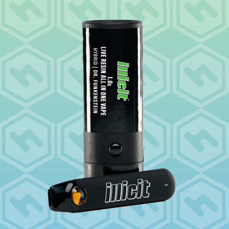 Illicit Gardens | Dr. Funkenstein | Live Resin Disposable | 1g