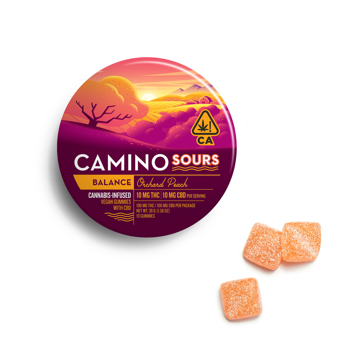 CAMINO — Sours Balance Orchard Peach