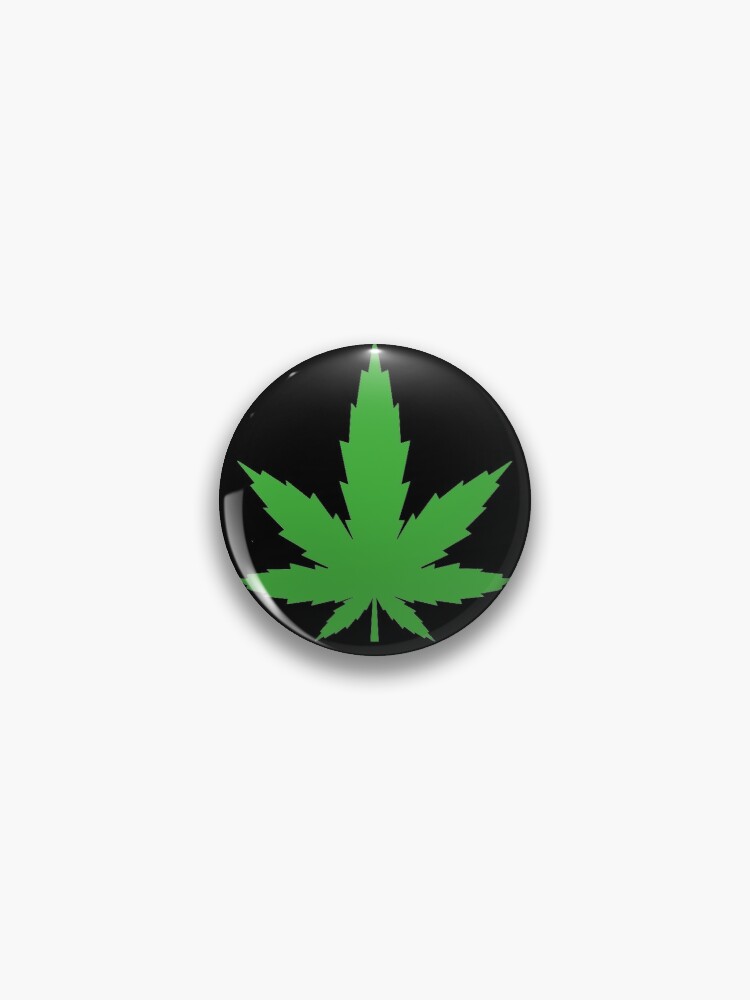 Weed Leaf Pin