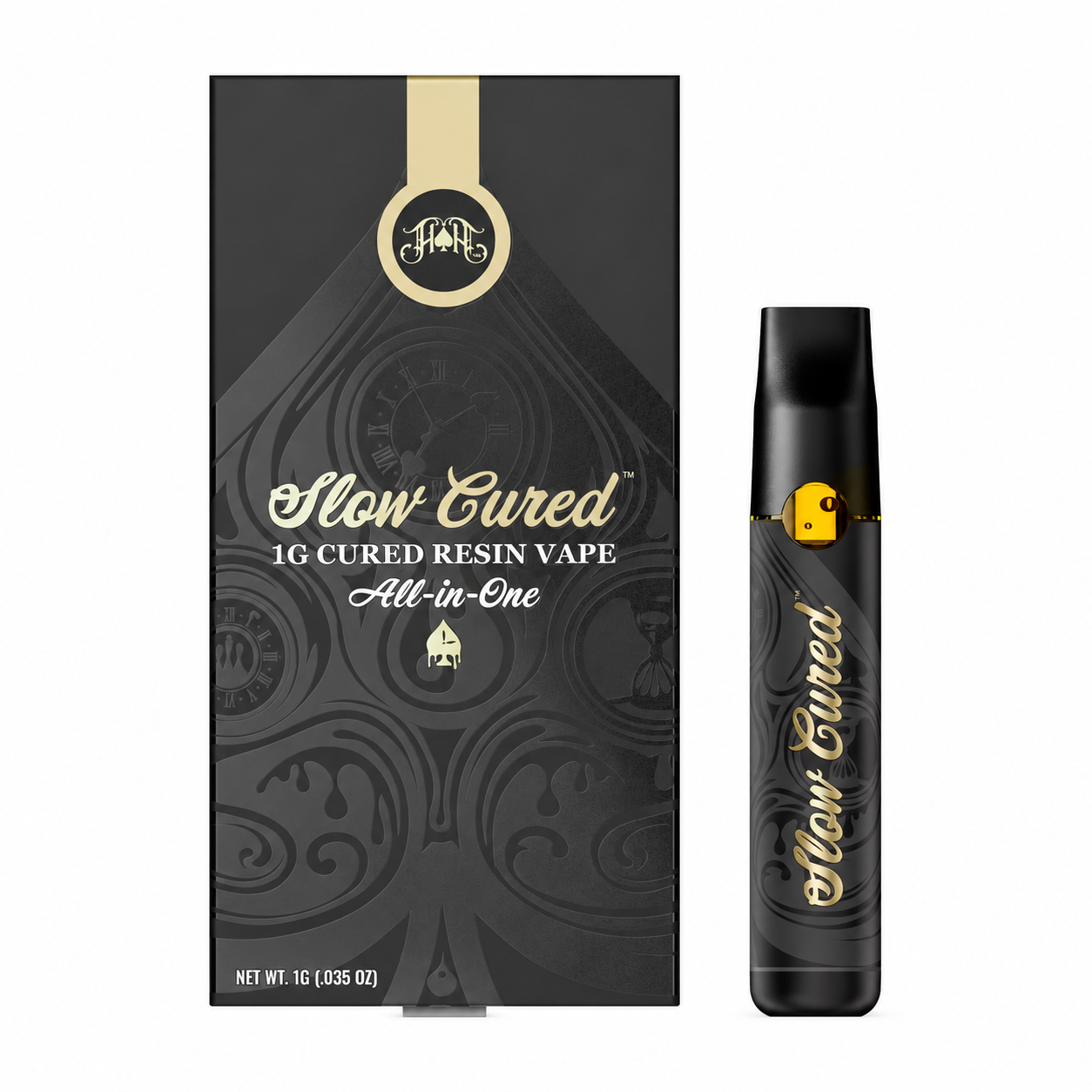 HEAVY HITTERS - KUSH MINTZ - SLOW CURED RESIN - 1G - HYBRID