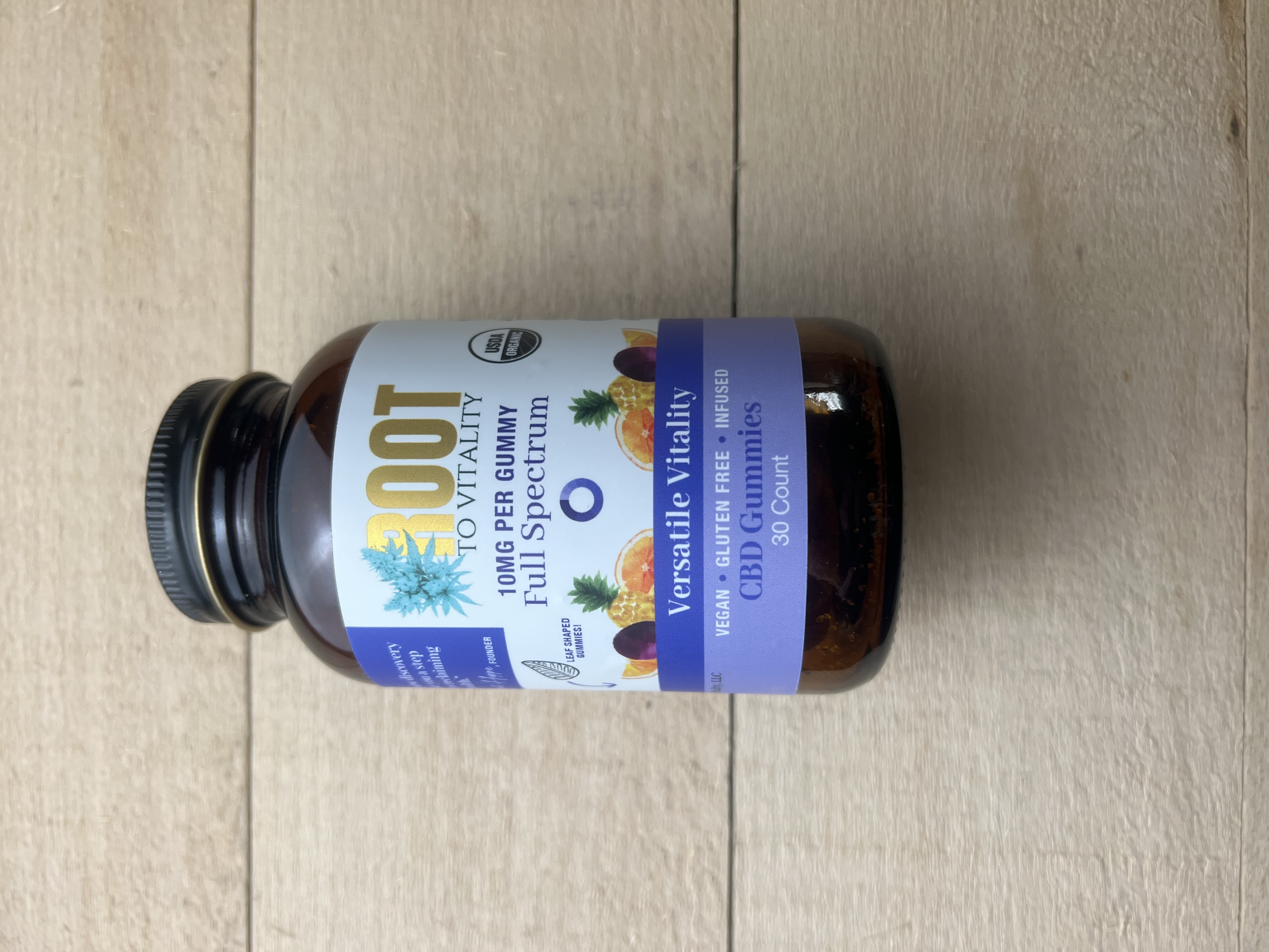 Certified Organic Cbd Gummies Count