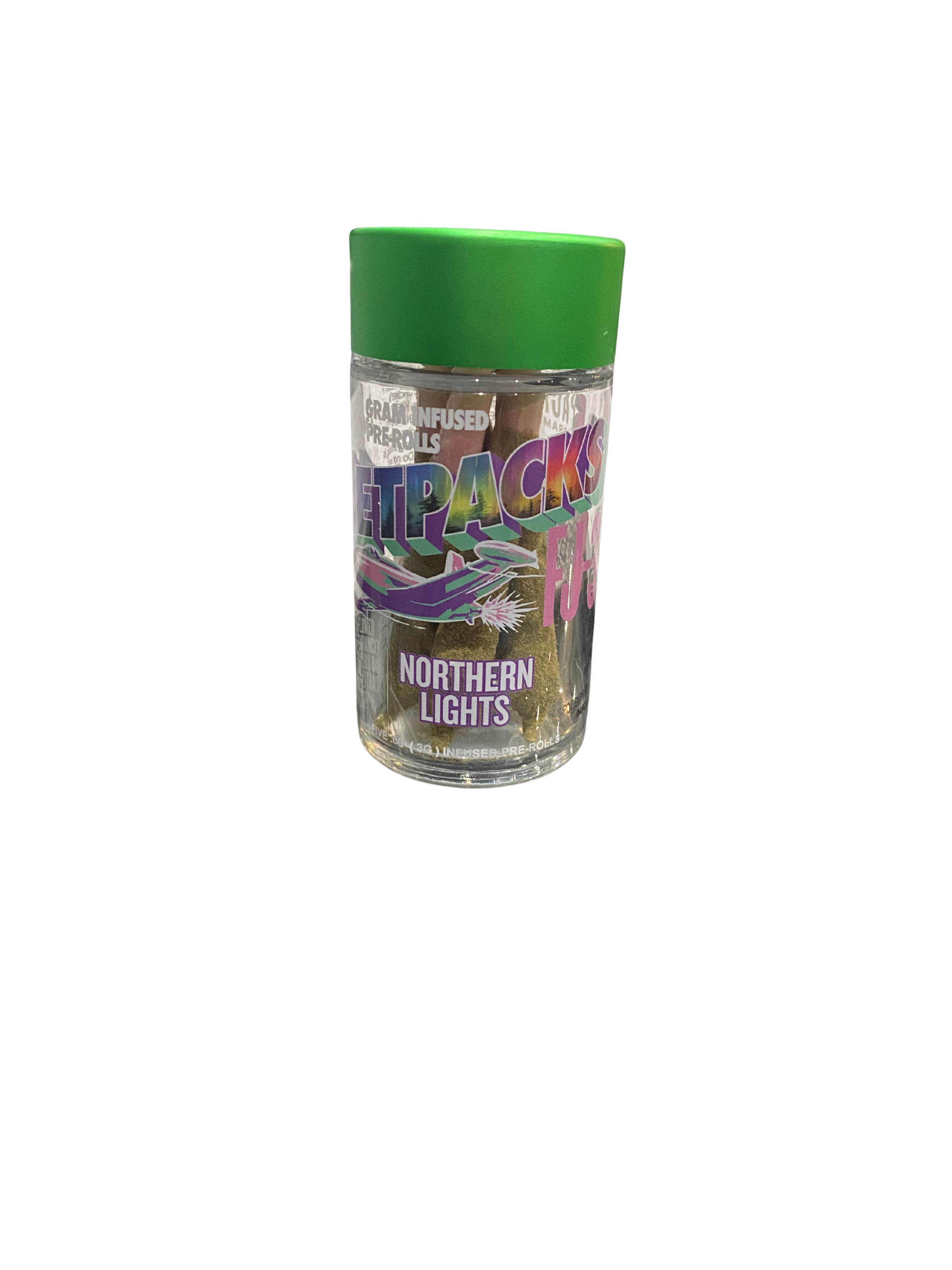 Jetpacks | Northern Lights | .6g FJ-3 Infused Pre-Roll 5pk (Indica)