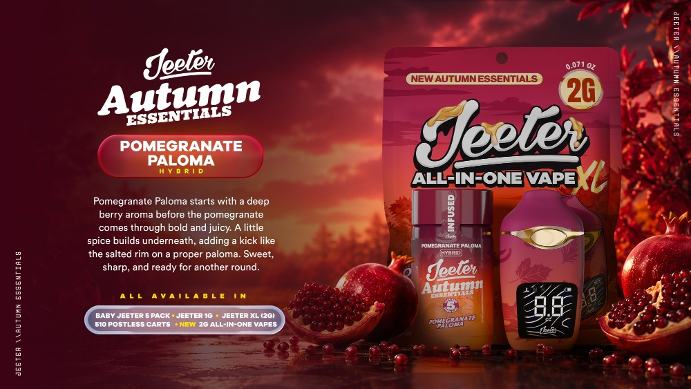 Jeeter | Pomegranate Paloma | Hybrid | AIO Vape