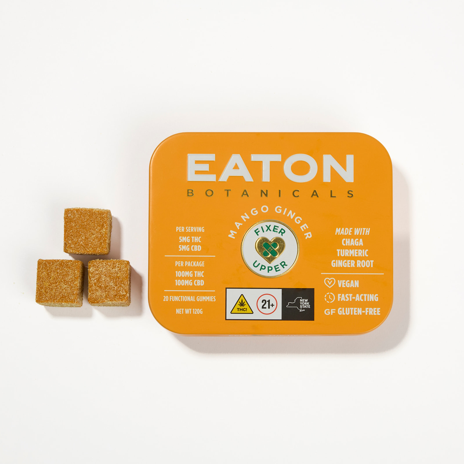 Eaton Botanicals | Mango Ginger Fixer Upper | 20pk | .1g by Eaton Botanicals - edibles cannabis product