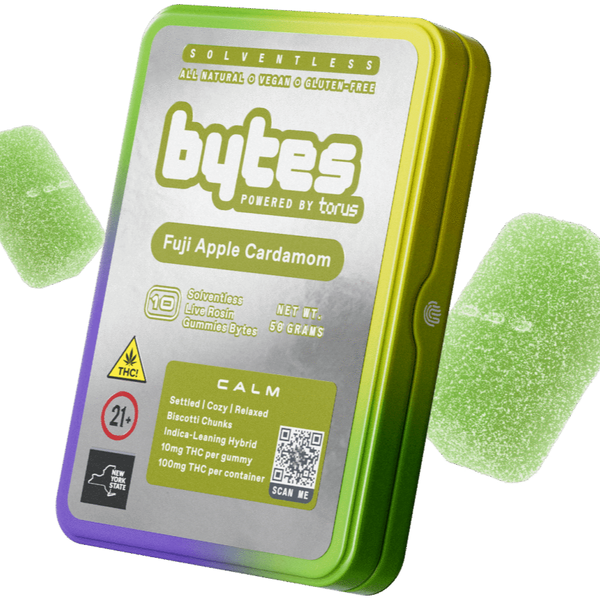 Cardamom Solventless Live Rosin Gummies