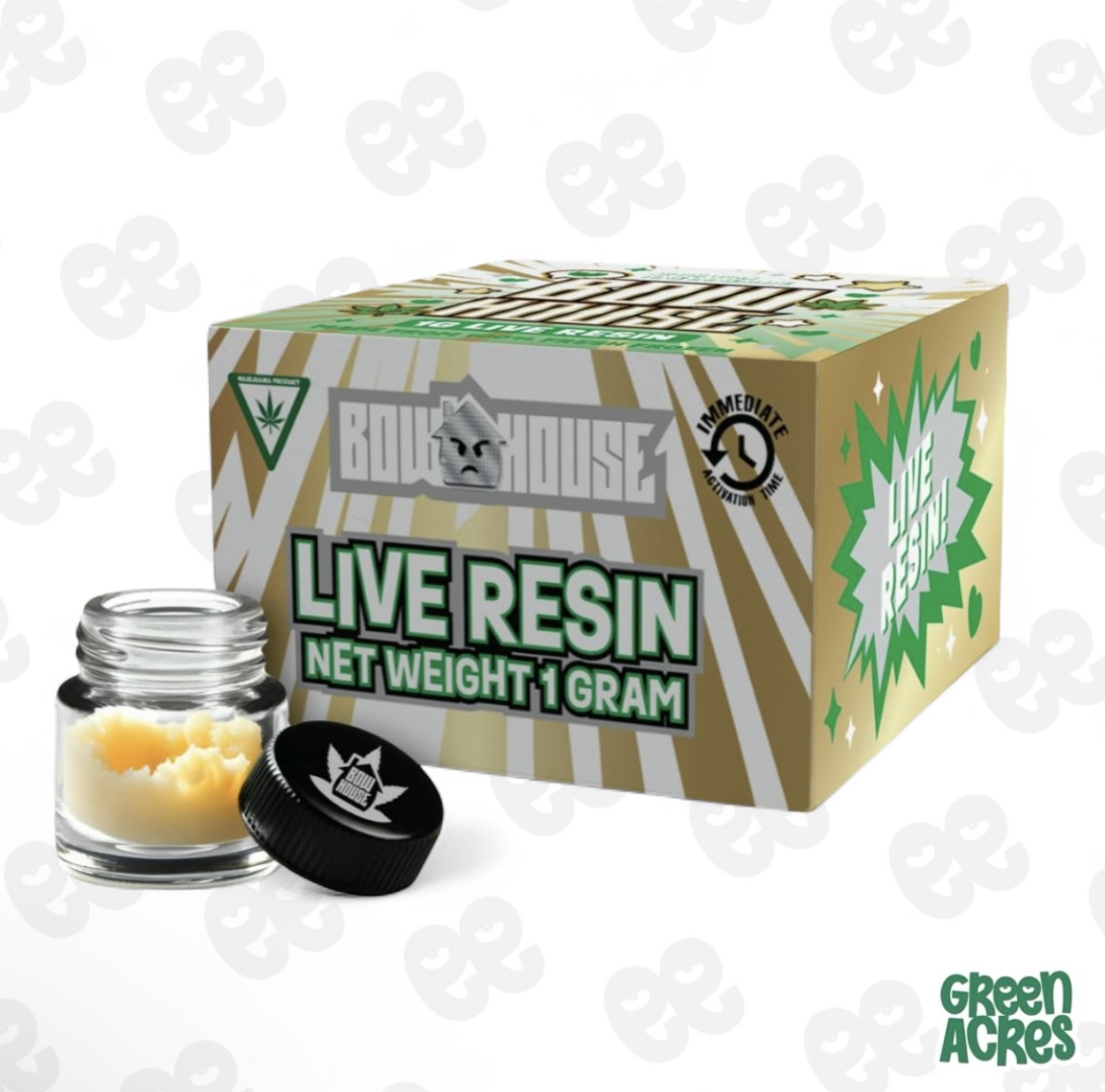 Bow House: Garlic Budder 1G Live Resin Sugar