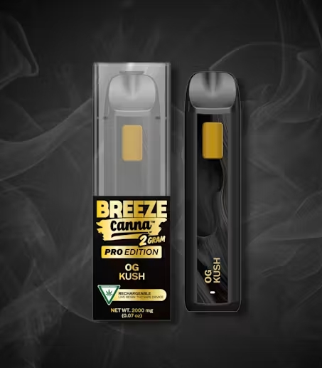 Breeze PRO Live Resin Vape Cart - OG Kush