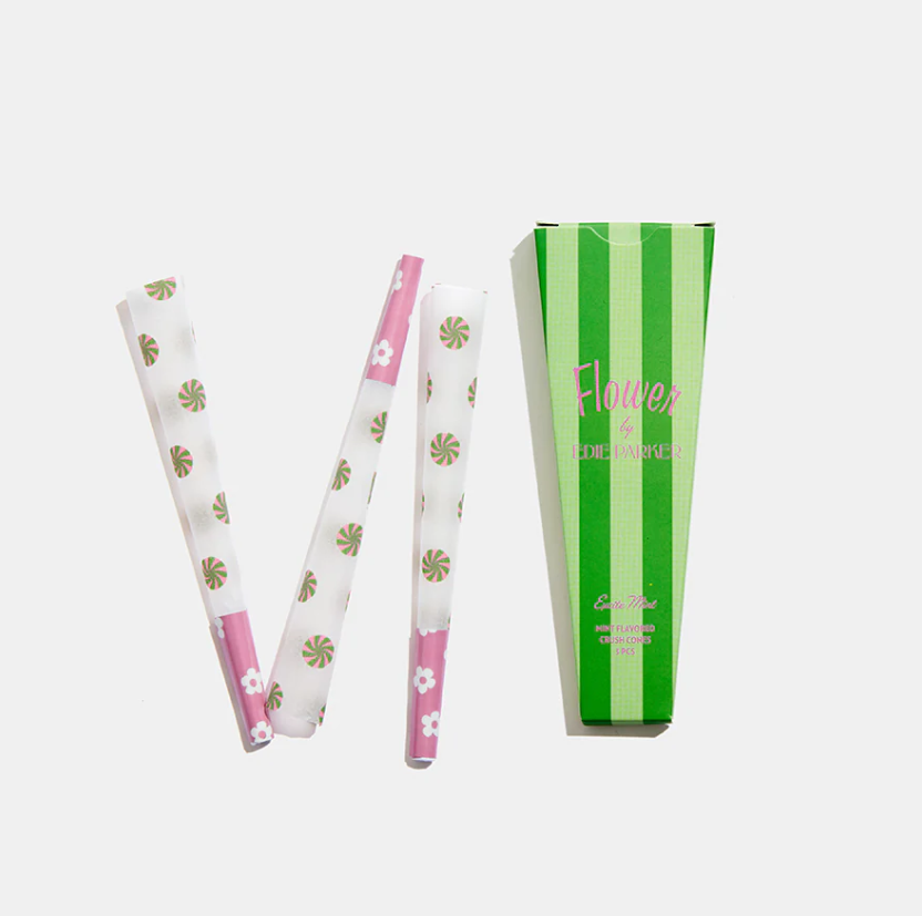Flower by Edie Parker: Accessories | Crush Cones | Excite Mint