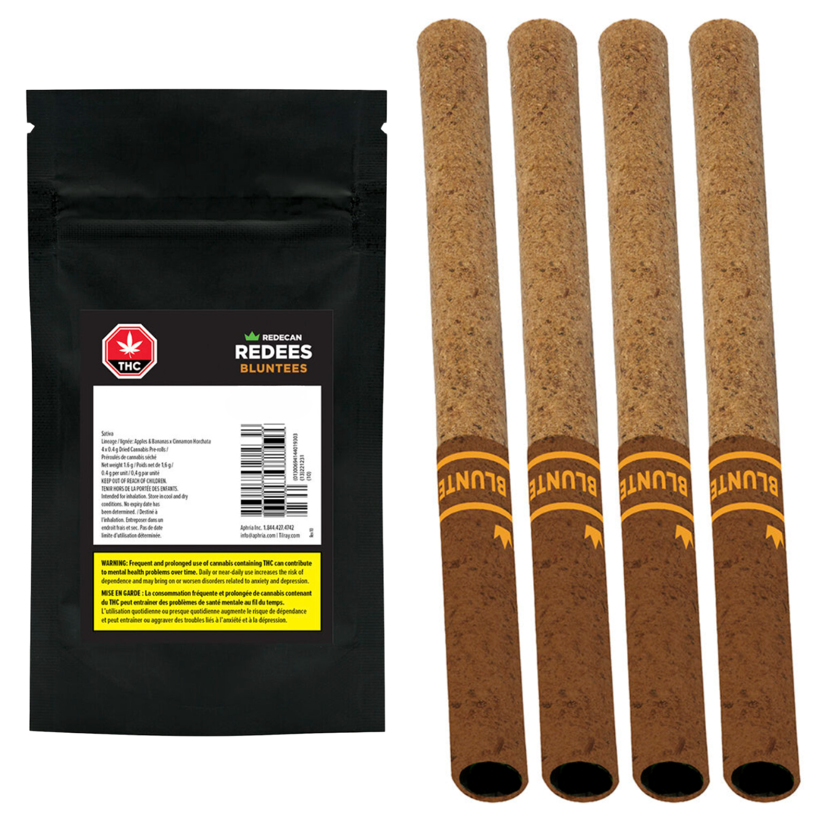 Animal Rntz Redees Bluntees Pre-Roll | 4x0.4g