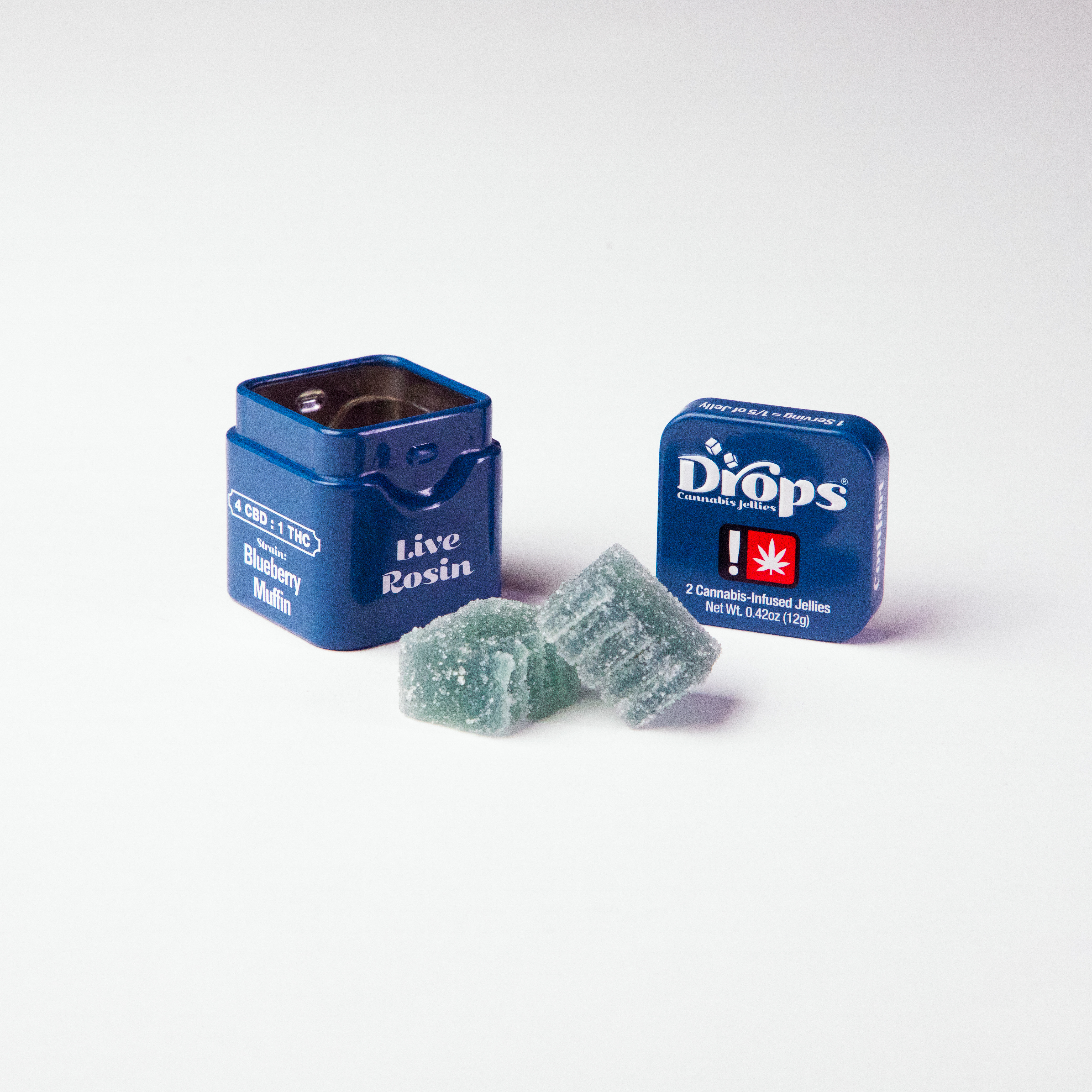Blueberry 4:1 CBD Jelly Single | 50mg