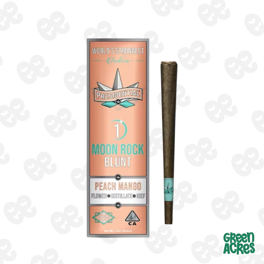 Presidential: Peach Mango 1.5G Moon Rock Infused Blunt