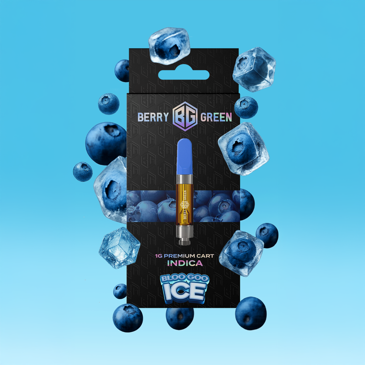 BERRY GREEN - BLUE GOO ICE - CART