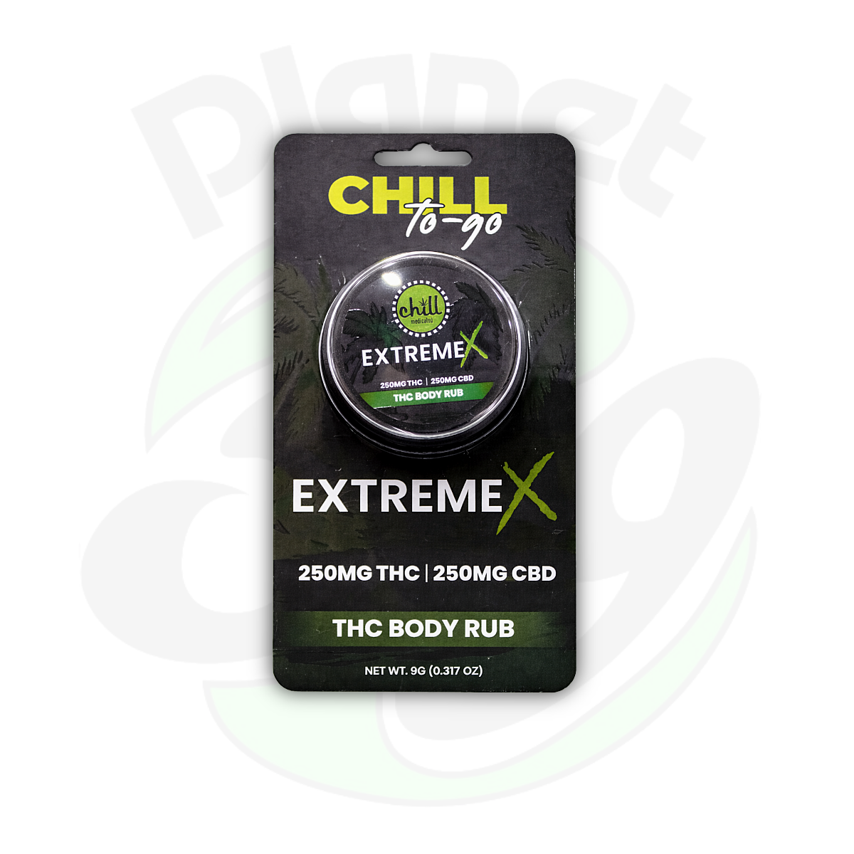 Extreme x THC Body Rub | 250mg THC : 250mg CBD