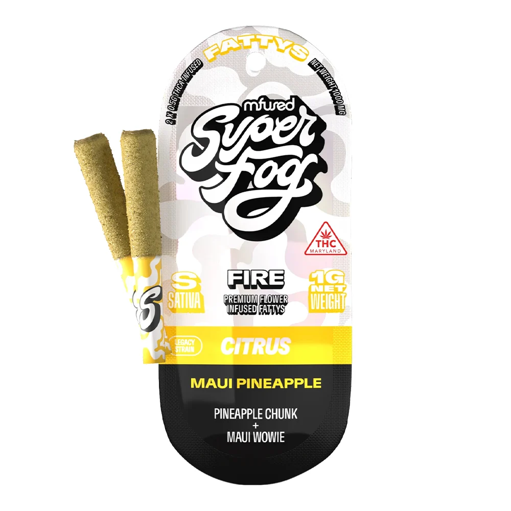 Fatty’s | Fire | Maui Pineapple | 5 x 0.5g Infused Pre-Rolls | 2.5g