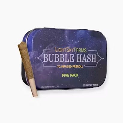 LightSky Farms | Perfect Triangle x Papaya Punch | Bubble Hash Infused 5 Pack