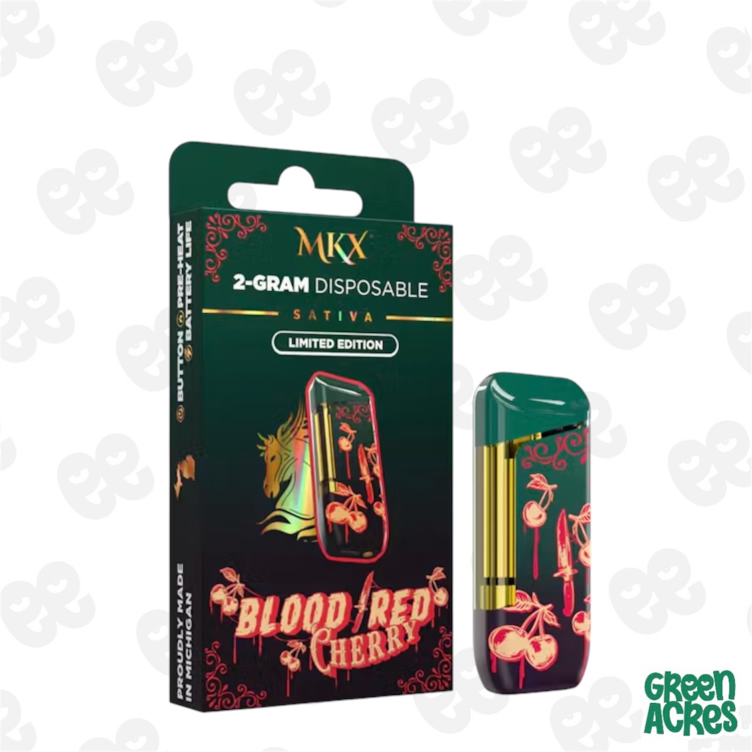 MKX: Blood Red Cherry 2G Disposable (S)
