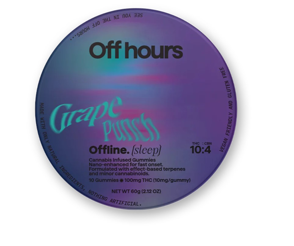 Grape Punch  | Offline Gummies | 10pk | 100mg