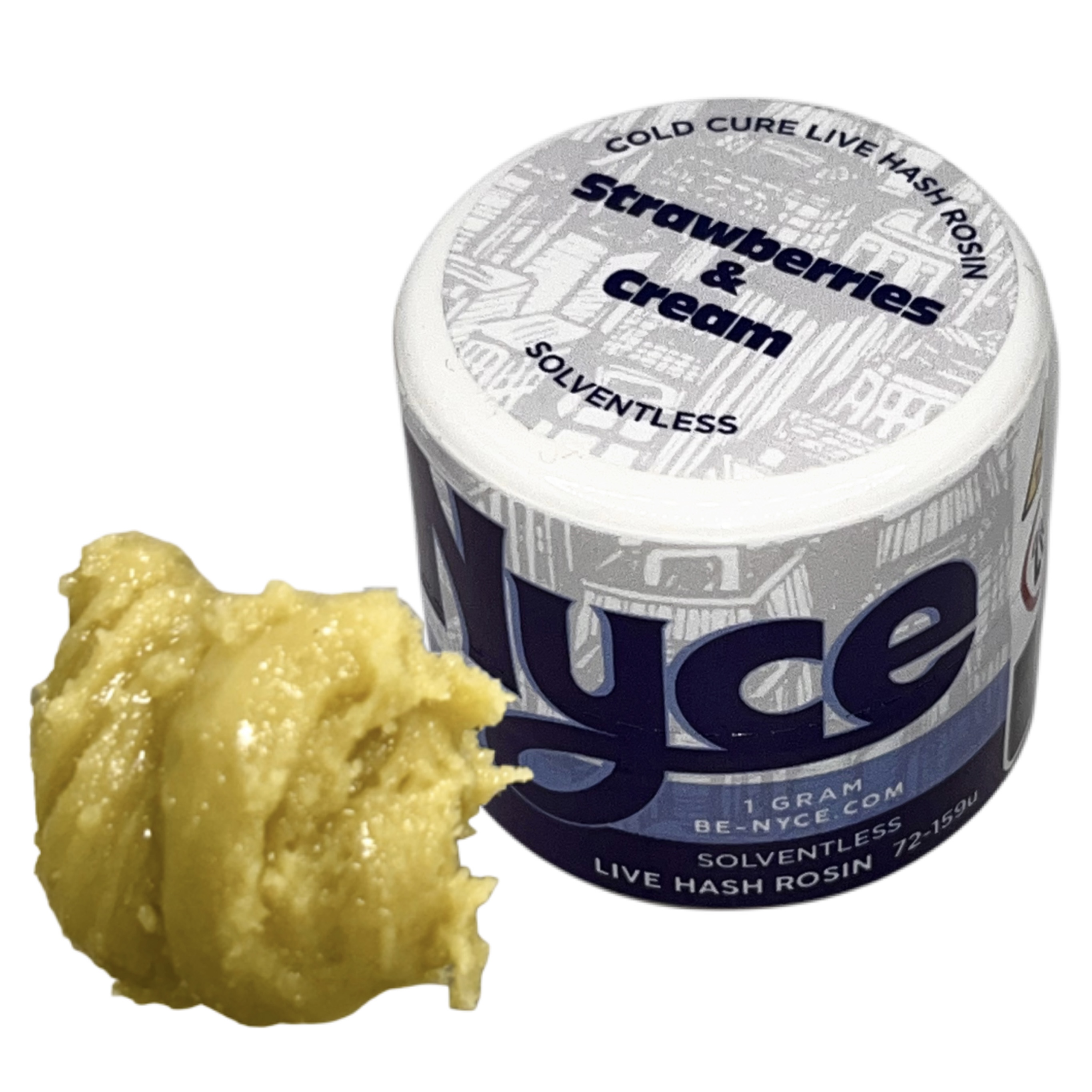 NYCE | Strawberries & Cream - Rosin Jar