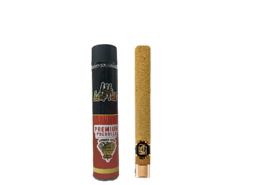 Left Coast - Strawberry Banana Live Resin Liquid Diamonds Infused Blunt - 2g
