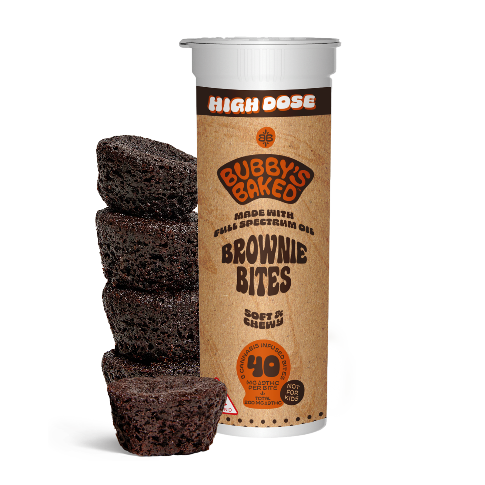 Bubby Baked Bites Brownie Bites