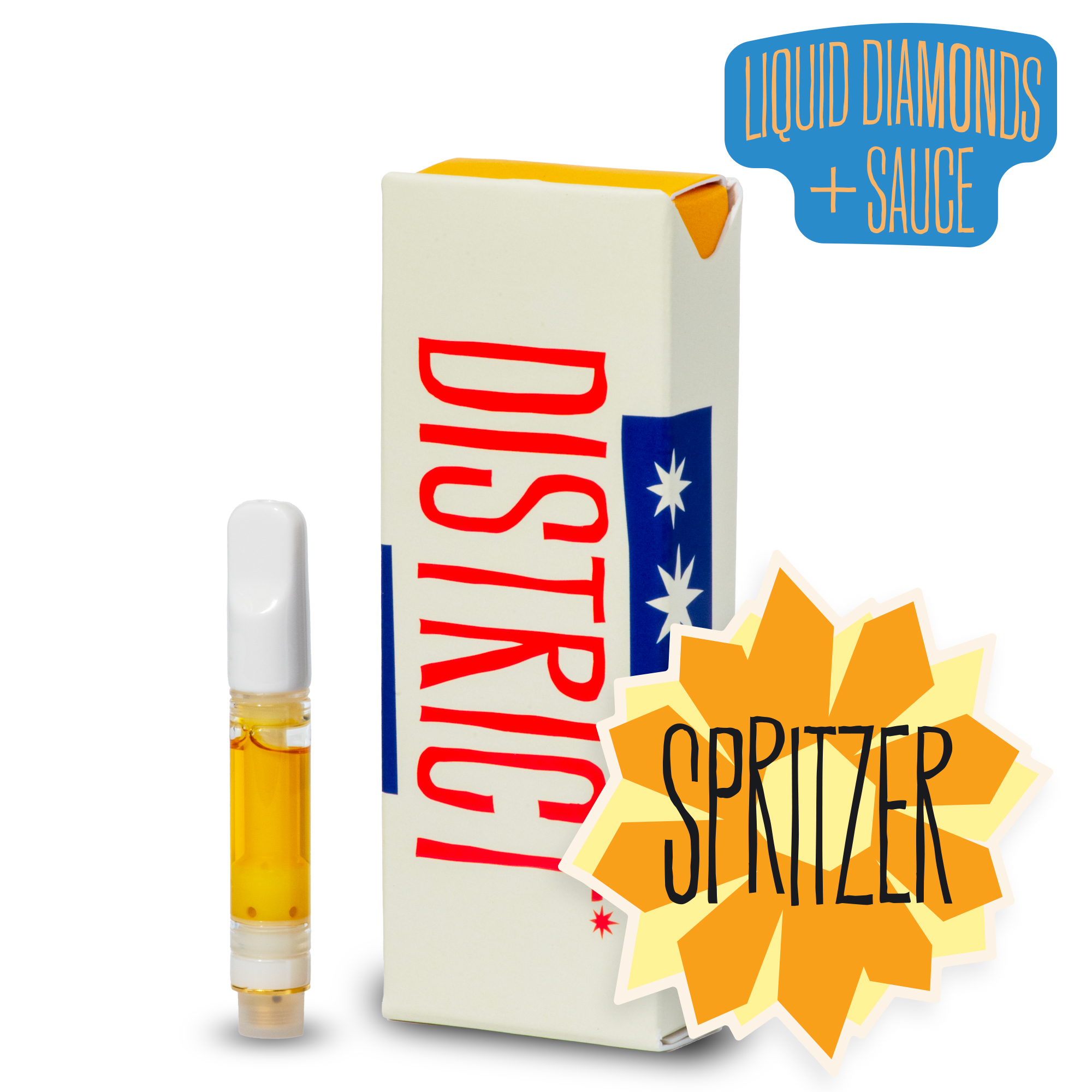Spritzer Liquid Diamonds and Sauce Cartridge | 1g
